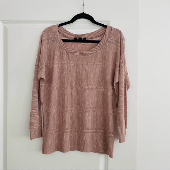Blush drop shoulder sweater - Picture 1 of 4